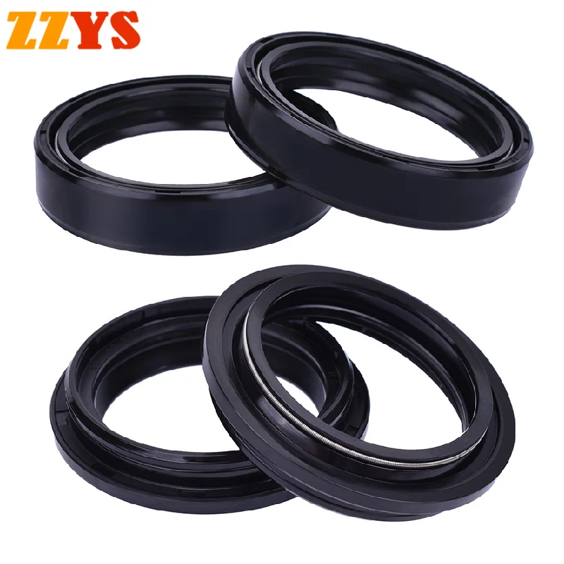 

43x53x9.5/11 Front Fork Oil Seal 43 53 Dust Cover Lip for KTM 640 LC4 LC4E Supermoto 640 Duke 640 2000-2001 Suspension Oil Seals