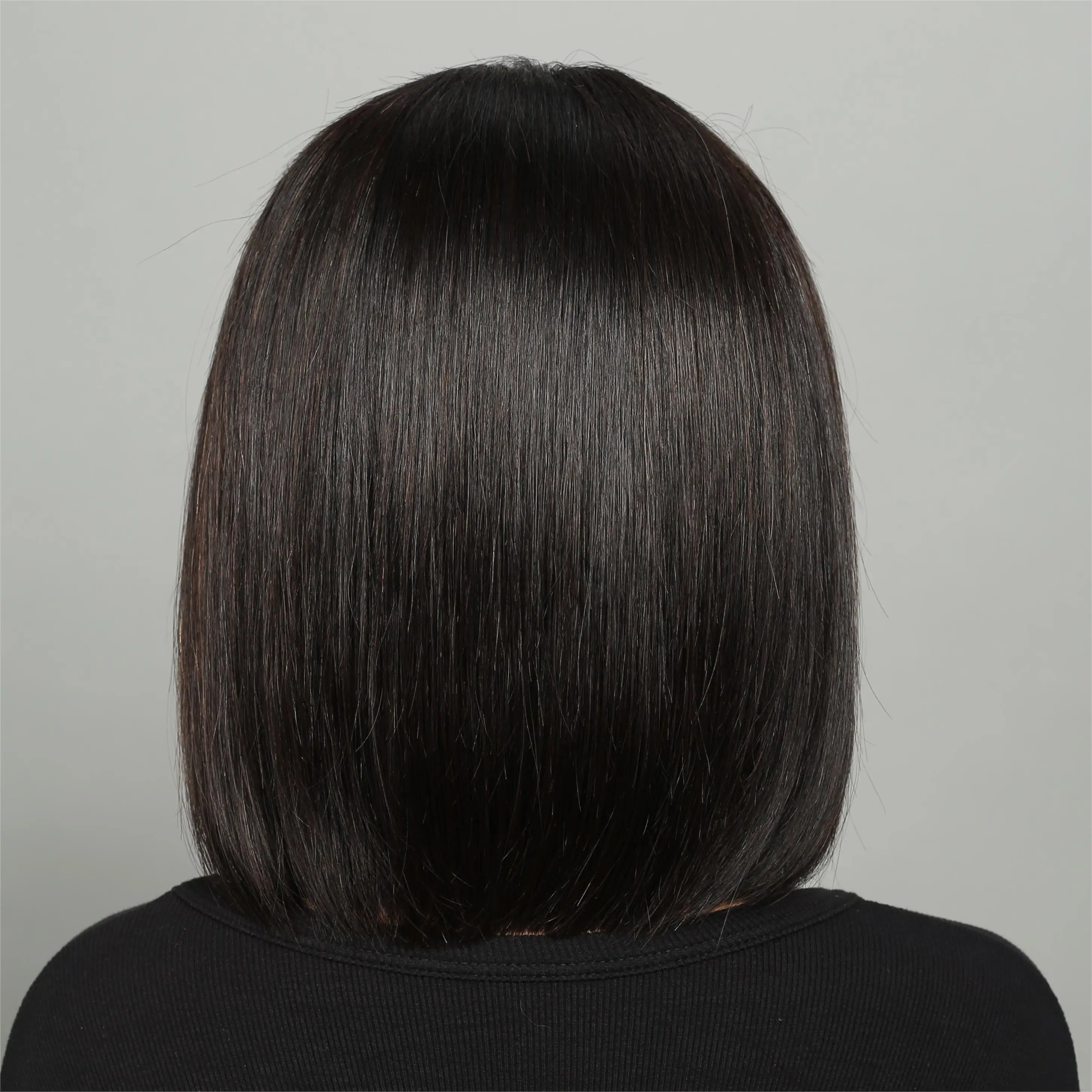 T Part Human Hair Wigs Straight Bob Wig Preplucked With Baby Hair Short Bob Lace Wigs Human Remy T Part
