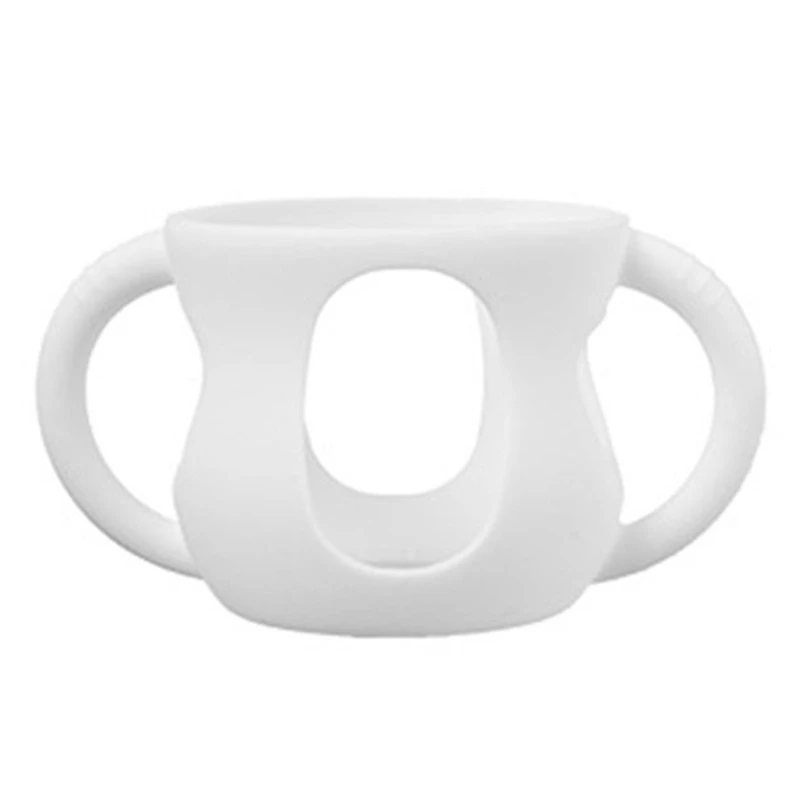 Silicone Bottle Sleeves for Avent Natural Glass Baby Bottles Food-Grade Bottle Sleeves with Grip Handle Protection Cover