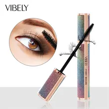 

Vibely Mascara Waterproof 4D Silk Fiber Curling Volume Lashes Thick Lengthening Nourish Eyelash Extension High Quality Makeup