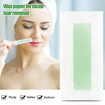 15 Sheets Hair Removal Wax Strips Painless Armpit Lips Leg Body Hair Remove Stickers Eyebrow Face Wax Paper Women Beauty Tools 1