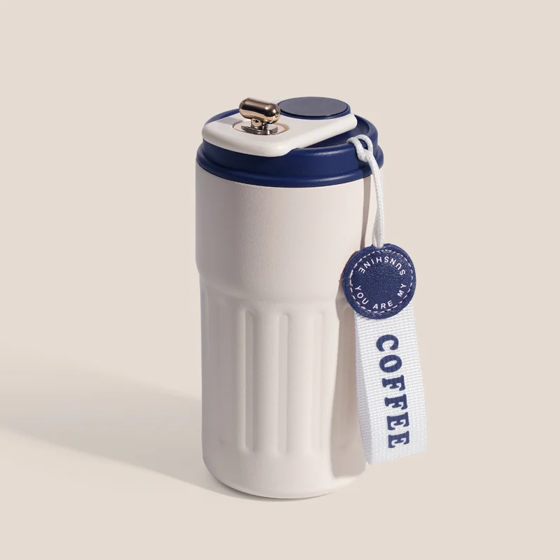 thumbnail image 1 of Coffee Mug, Stainless Steel Vacuum-Insulated Travel Mug, Double Wall Leak-Proof Thermos Vacuum Tumbler 12oz 370ml Coffee Cup, 1 of 5