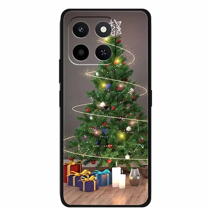 Festive Soft TPU Silicone Christmas Phone Case – Lovely Design