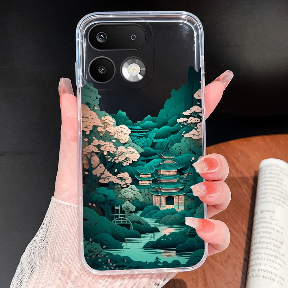 Stylish Soft Slim TPU Clear Silicone Phone Case - Lightweight Protective Cover