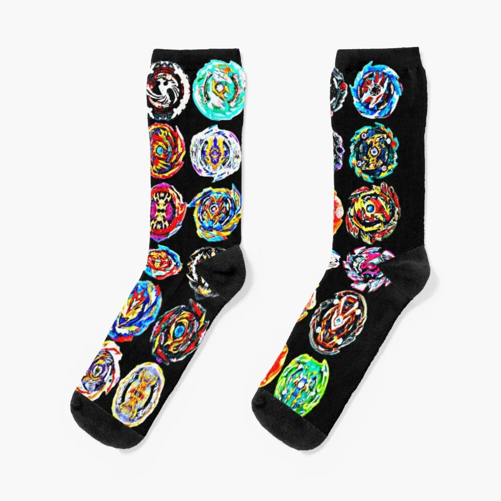 

Beyblade burst Socks man sport compression Crossfit Socks Women's Men's