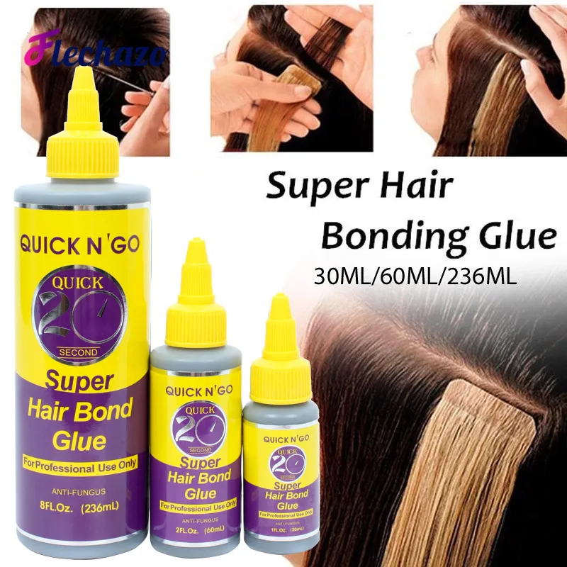 20SecondBondingGlueQuickWeaveHairExtensionStylingWigMaking