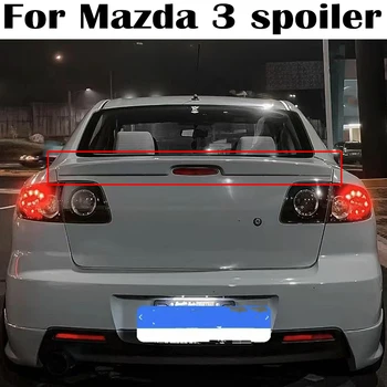 Per Mazda 3 Spoiler 2006 2007 2008 2009 2010 2011 2012 2013 Materiale ABS di alta qualità Auto Baule posteriore copertura ali spoiler Aero