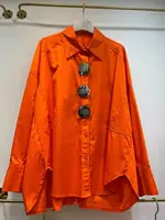 Chemisiers et chemises de luxe pour femmes, collection printemps-été 2026 – Haut décontracté oversize en coton pour femme 2