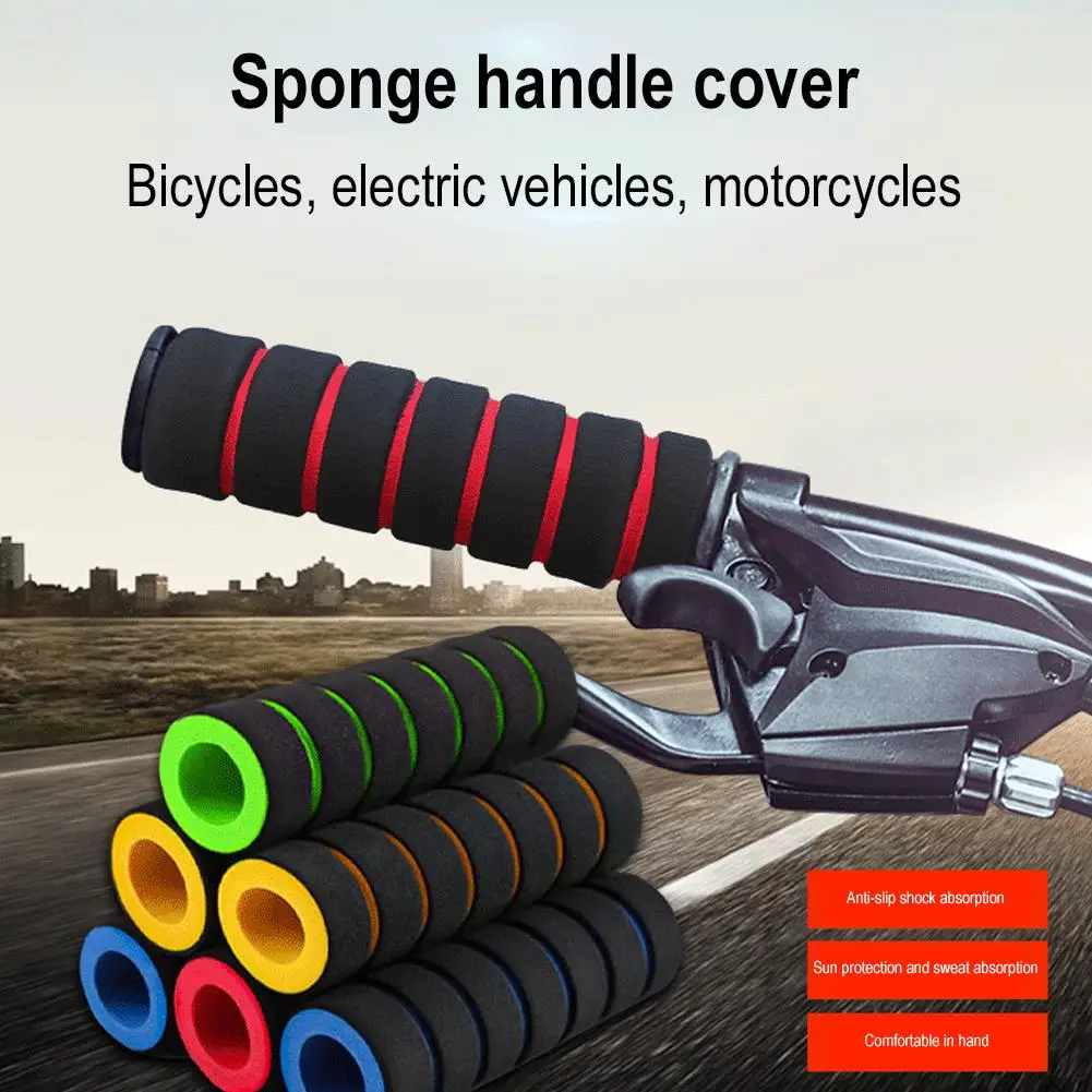 

Bicycle Handle Cover Motorcycle Modification Parts Car Cow Horn Freeze Cover Pedal Anti Soft Sponge P7K1