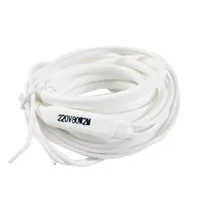 Fil chauffant de dégivrage 220V, 0.5m-10m 20W-400W 7x5mm -60C à 200C 1