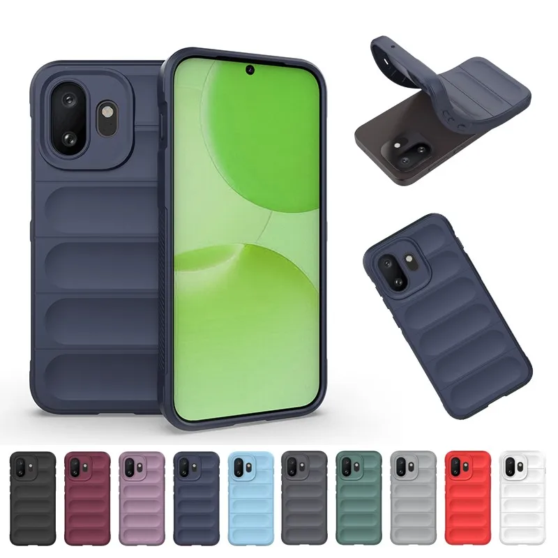 Shockproof Soft TPU Silicone Protective Phone Back Cover Case