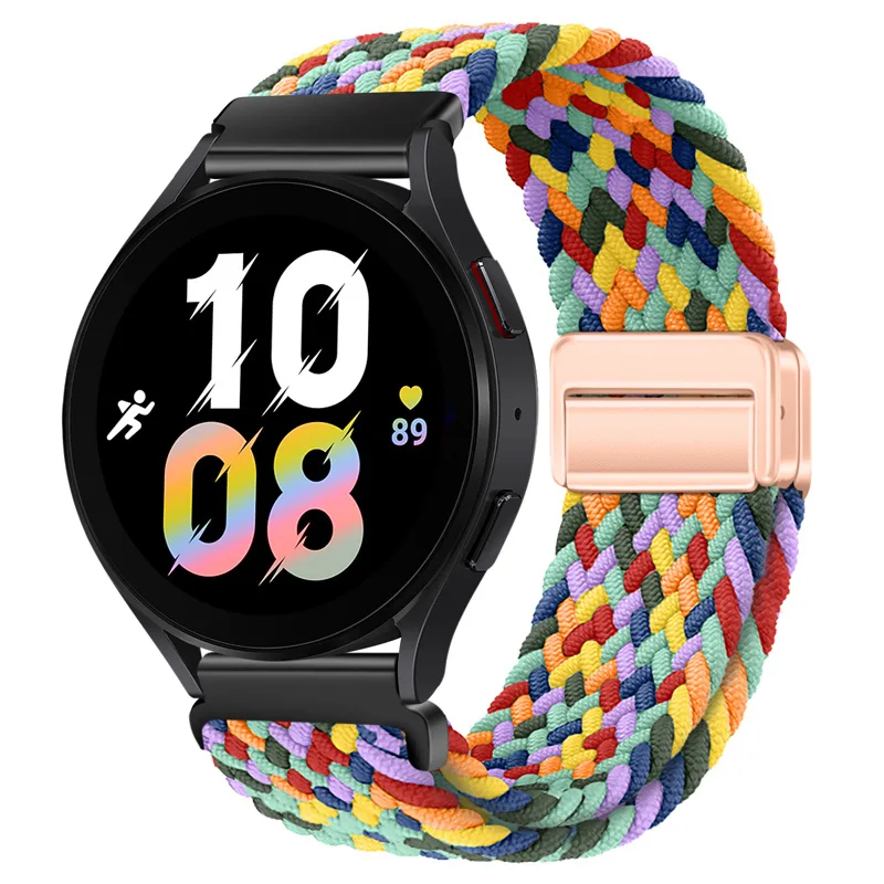 Stylish Magnetic Braided Nylon Watch Strap – Versatile and Durable Accessory