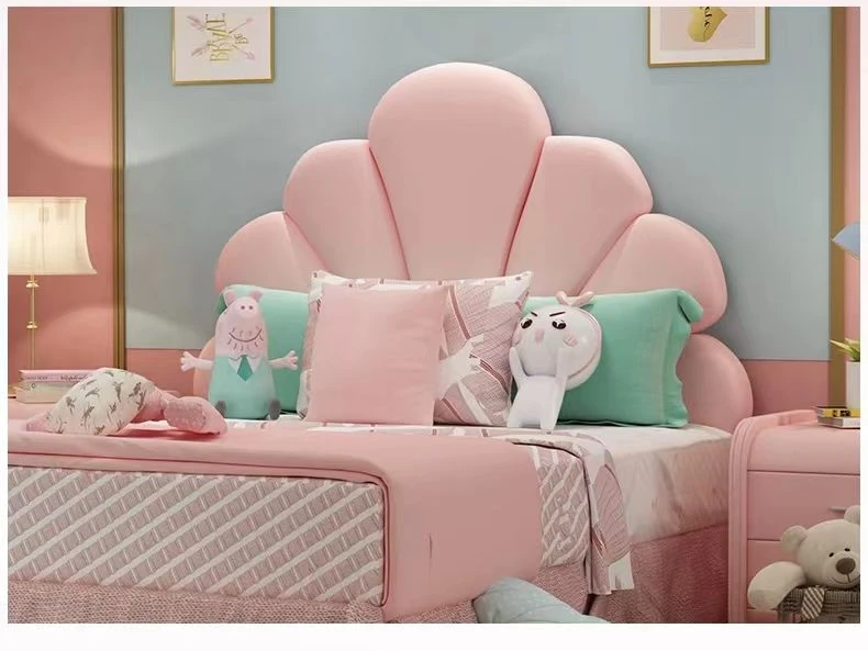 花びらシェル形状ベッドヘッドボードステッカー Cabecero Cama 120 150 