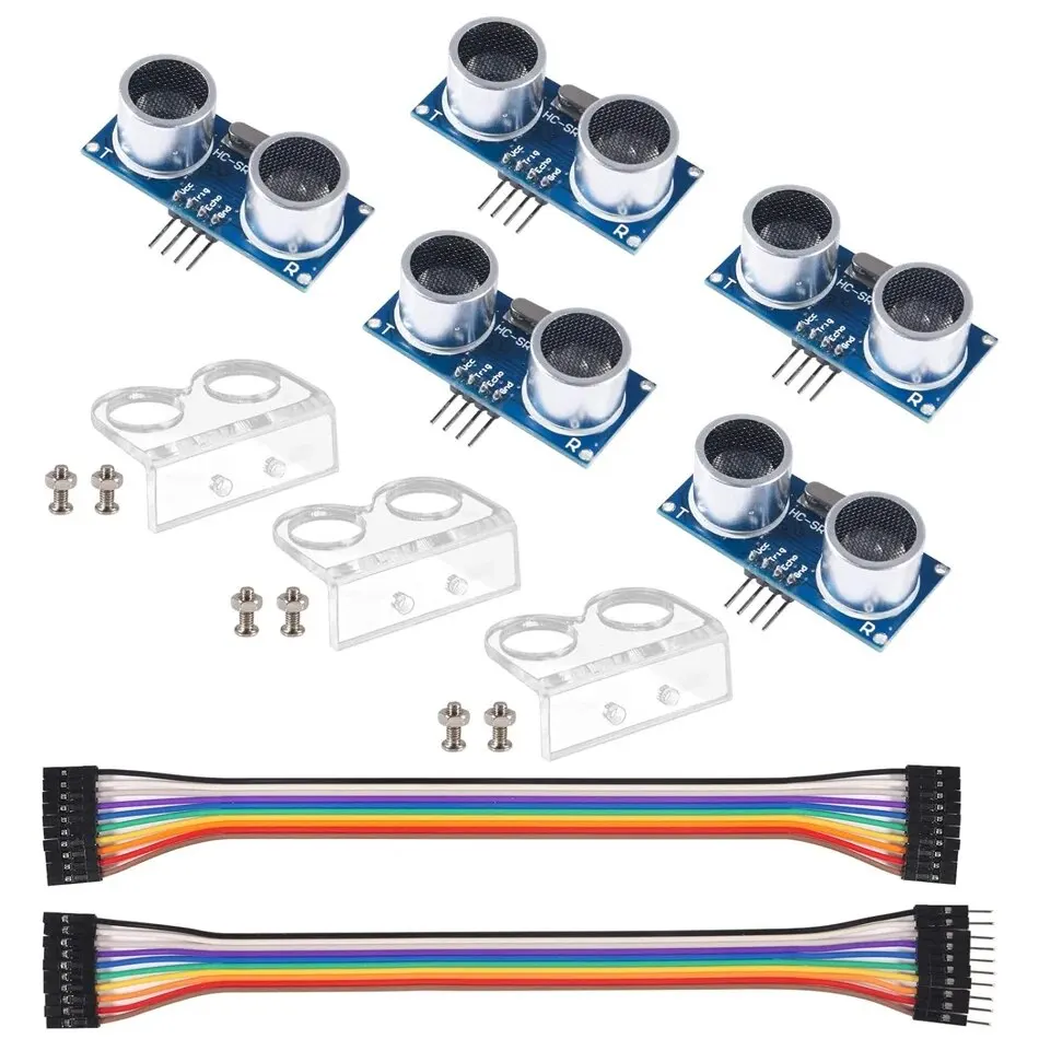 5-Stuks-Ultrasone-Module-HC-SR04-Melife-Afstandssensor-Met-3-Stuks ...