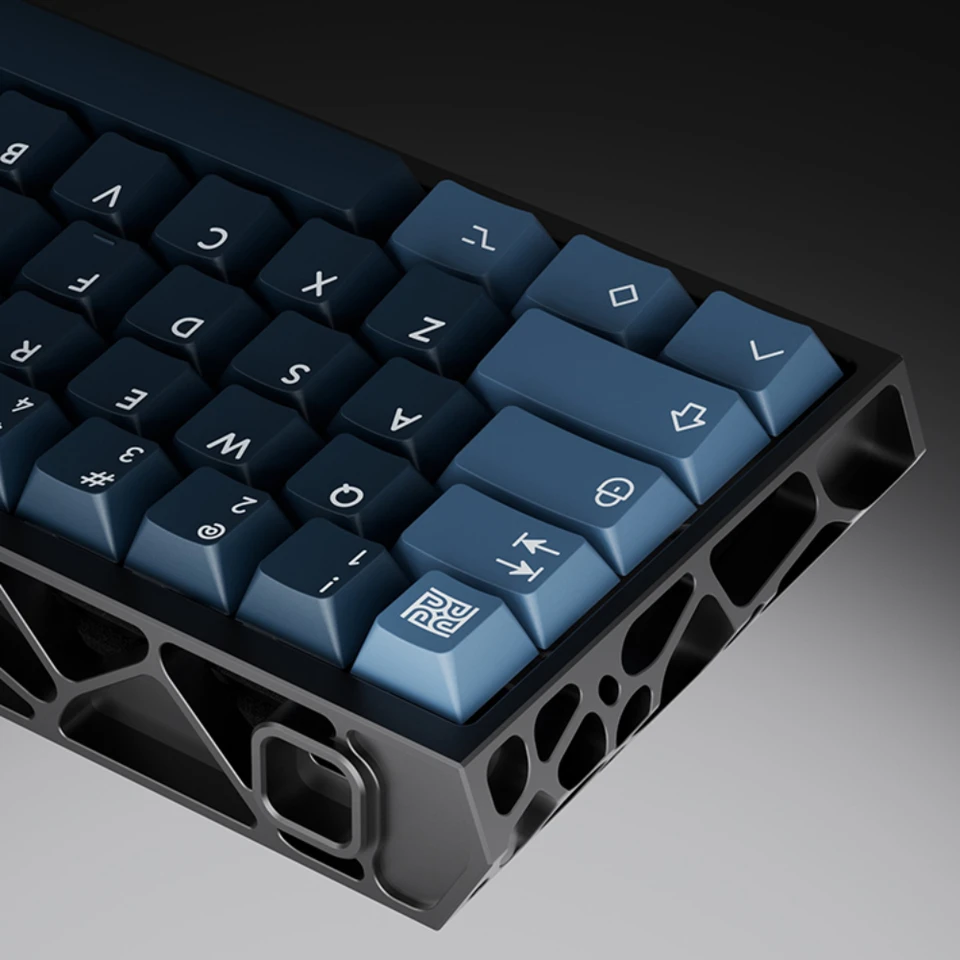KBDfans Holy60 Mechanical Keyboard Case Custom Hollow Aluminum 60