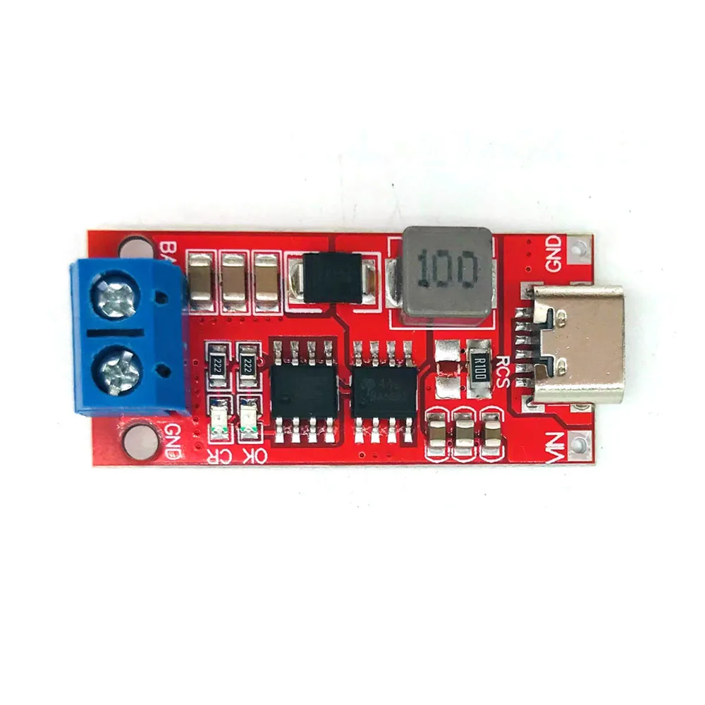 Nuovo Multi-Cellulare 2S 3S 4 4S Tipo-C A 8.4V 12.6V 16.8V Boost Boost Batteria Ai Polimeri Di Li-Ion Caricabatterie 7.4V 11.1V 14.8V 18650 Li-Ion Bat