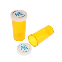 Bouteilles de pilules en plastique avec bouchons résistants aux enfants, récipients à médicaments, flacons de voyage pour pilules - 6/8/13/16/20/30/40/60 Dram 3