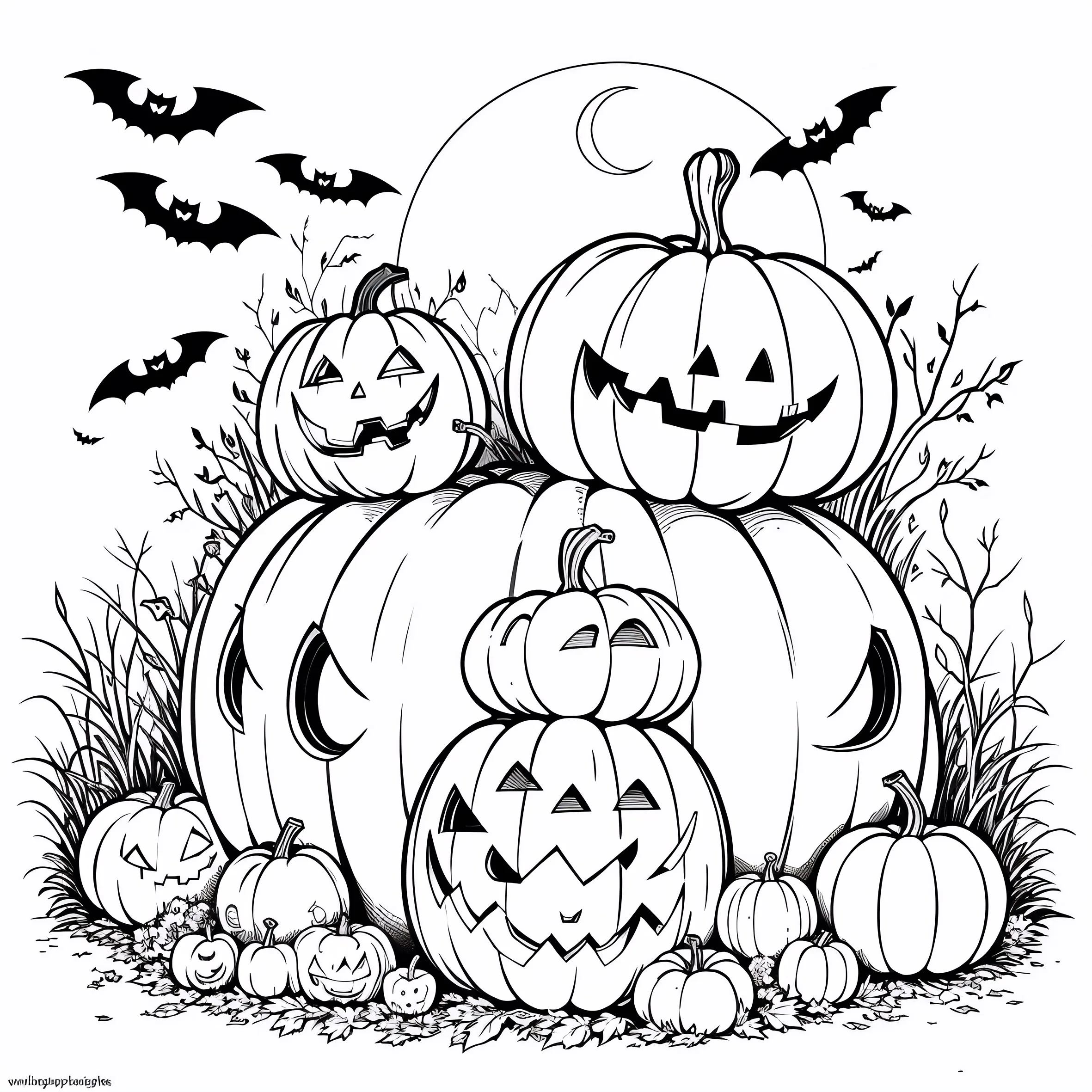 1pc Halloween Coloring Book 20 Page Adult Gift For Birthday Party Relieve Stress Kill Time Graffiti Painting Drawing Art Book ﻿ 4
