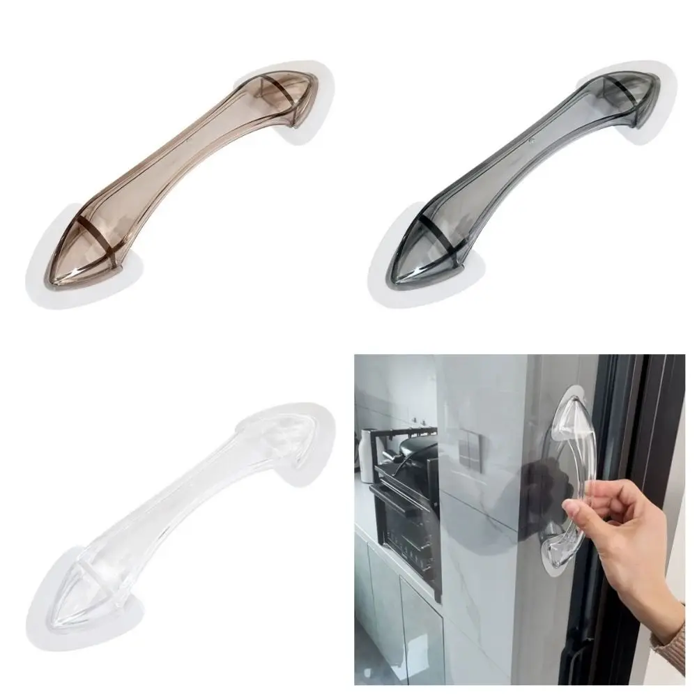Self-adhesive Suction Cup Door Handle Strong pasting Safe Grip No-punching Traceless Non-slip Pull Cupboard