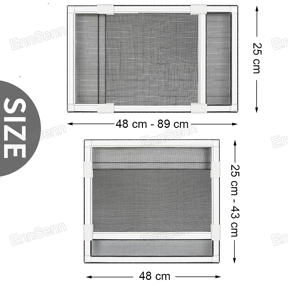 25 x 48 - 89cm