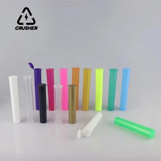 CRUSHER 10pcs Cigarette Paper Sealed Container 120mm KING SIZE Pill Box Plastic Tubes Tablets Storage Holder Smoking Accessories - Image 3