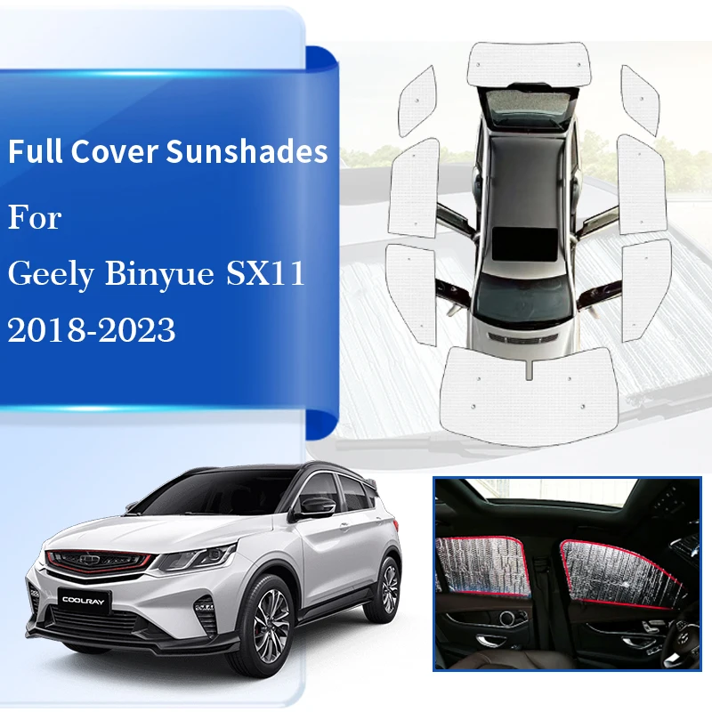 

Солнцезащитный козырек для Geely Binyue SX11 Coolray Proton X50 2018 2019 2020 2021 2022 2023