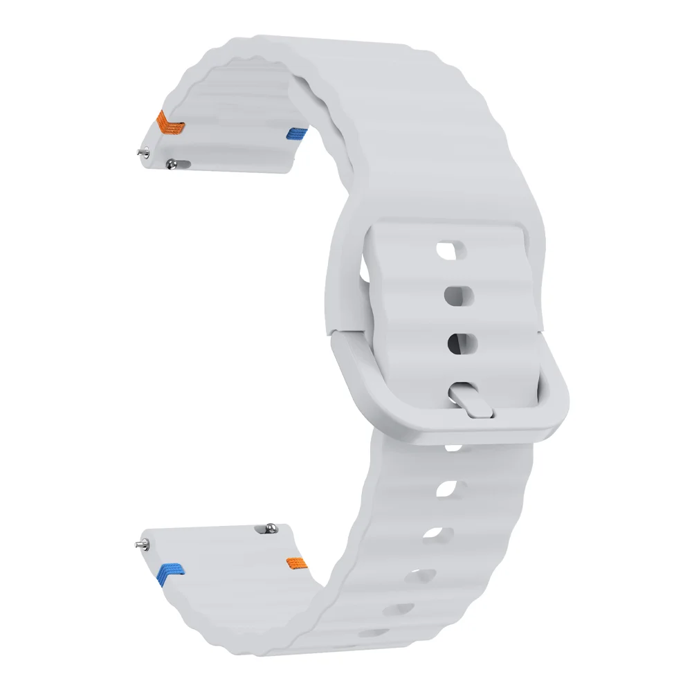 Wave Silicone Sports Wristband Strap - Premium Adjustable Fit, Multiple Size Options