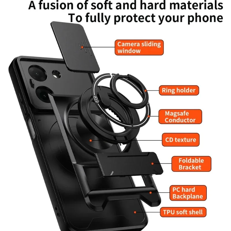 Luxury Rugged Armor Shockproof Phone Case Cover