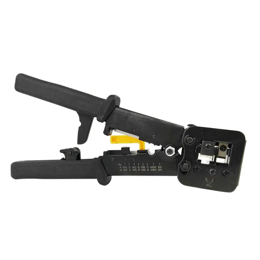 cable toner probe Multi-use Drilling Cutter Crystal Crimper Hand 6P 8P Dual-purpose Network Tools Pliers Cable Stripper Pressing Clamp Tongs Clip wiretracker Networking Tools