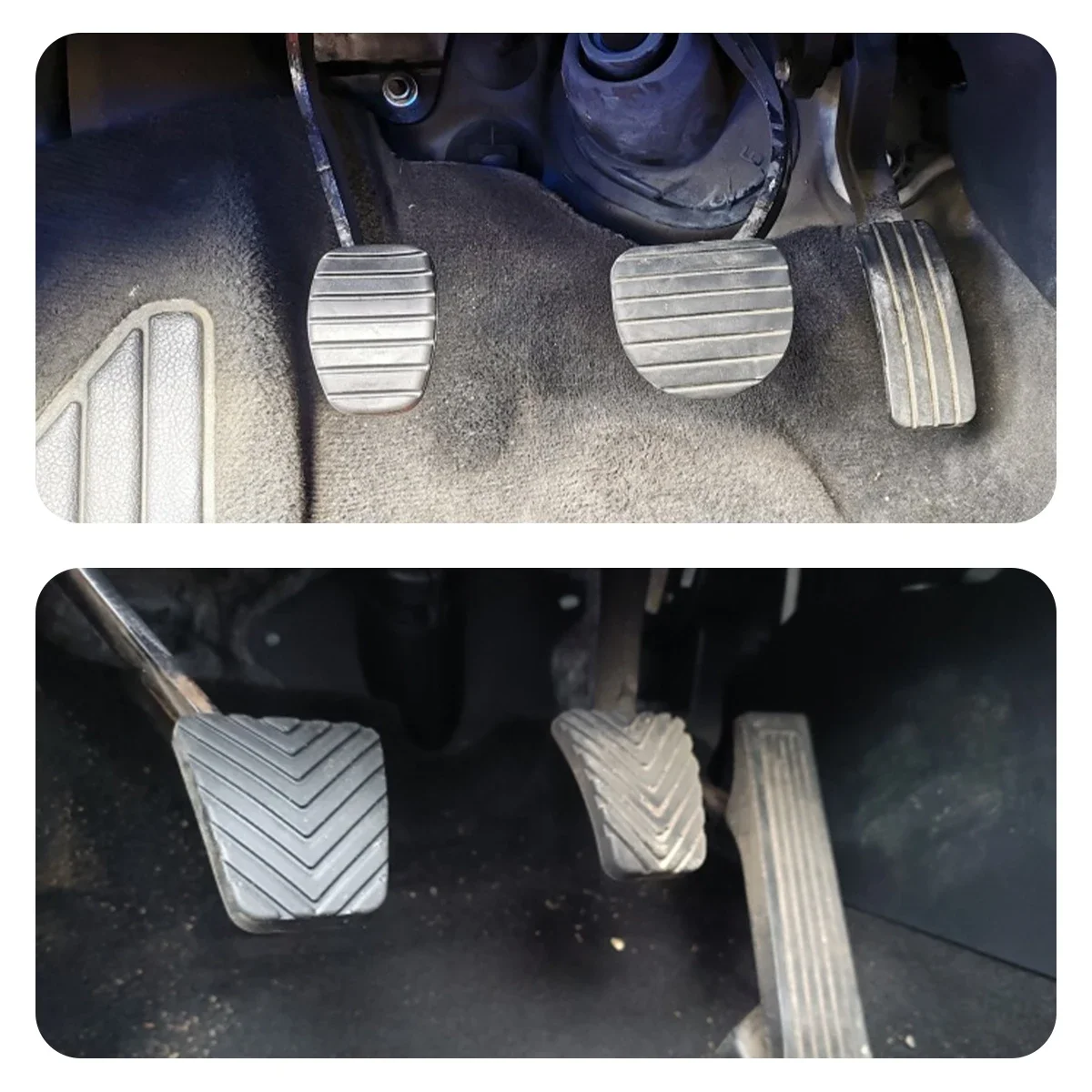 Rubber Car Brake Clutch Foot Pedal Pad Cover Citroen Opel Toyota VW Honda Ford Nissan Suzuki Kia Ford Renault Chevrolet car accessories car pedals pedal cover