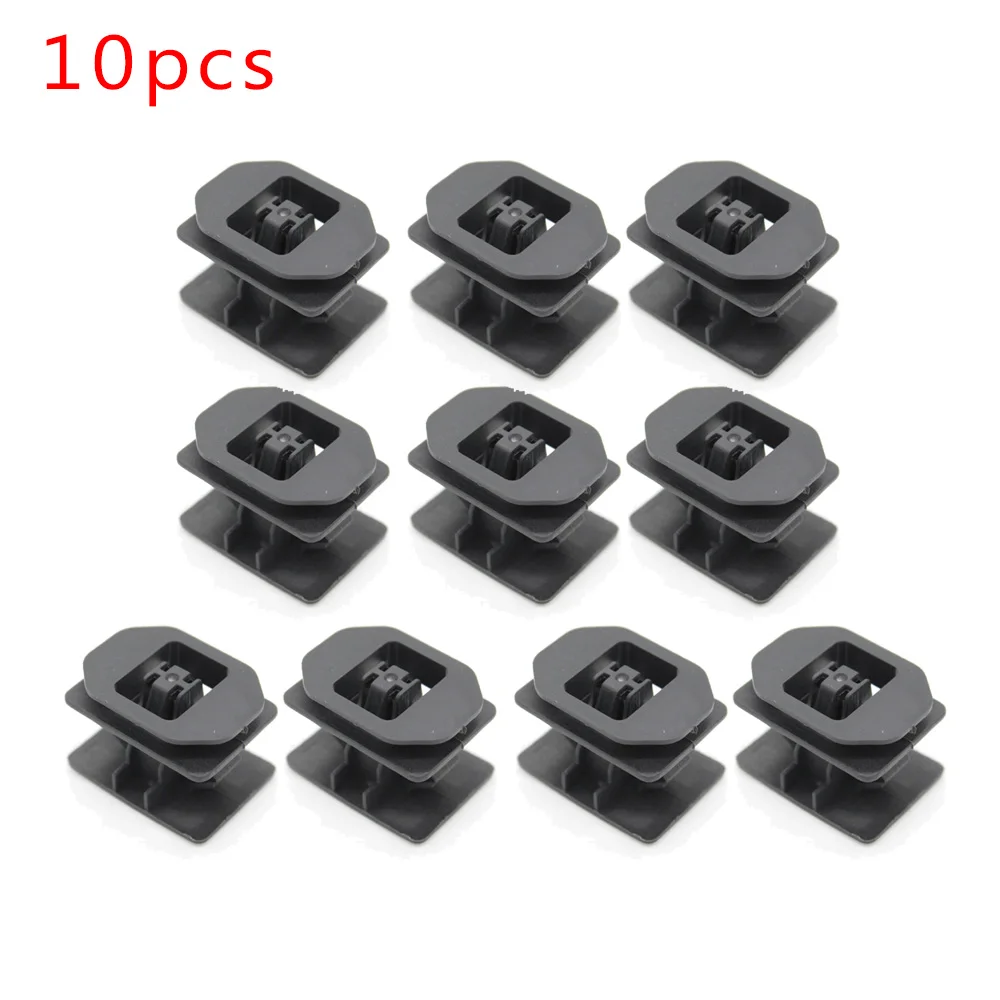 Новинка 10 шт. клипсы для формовки качающейся панели автомобиля черный нейлон