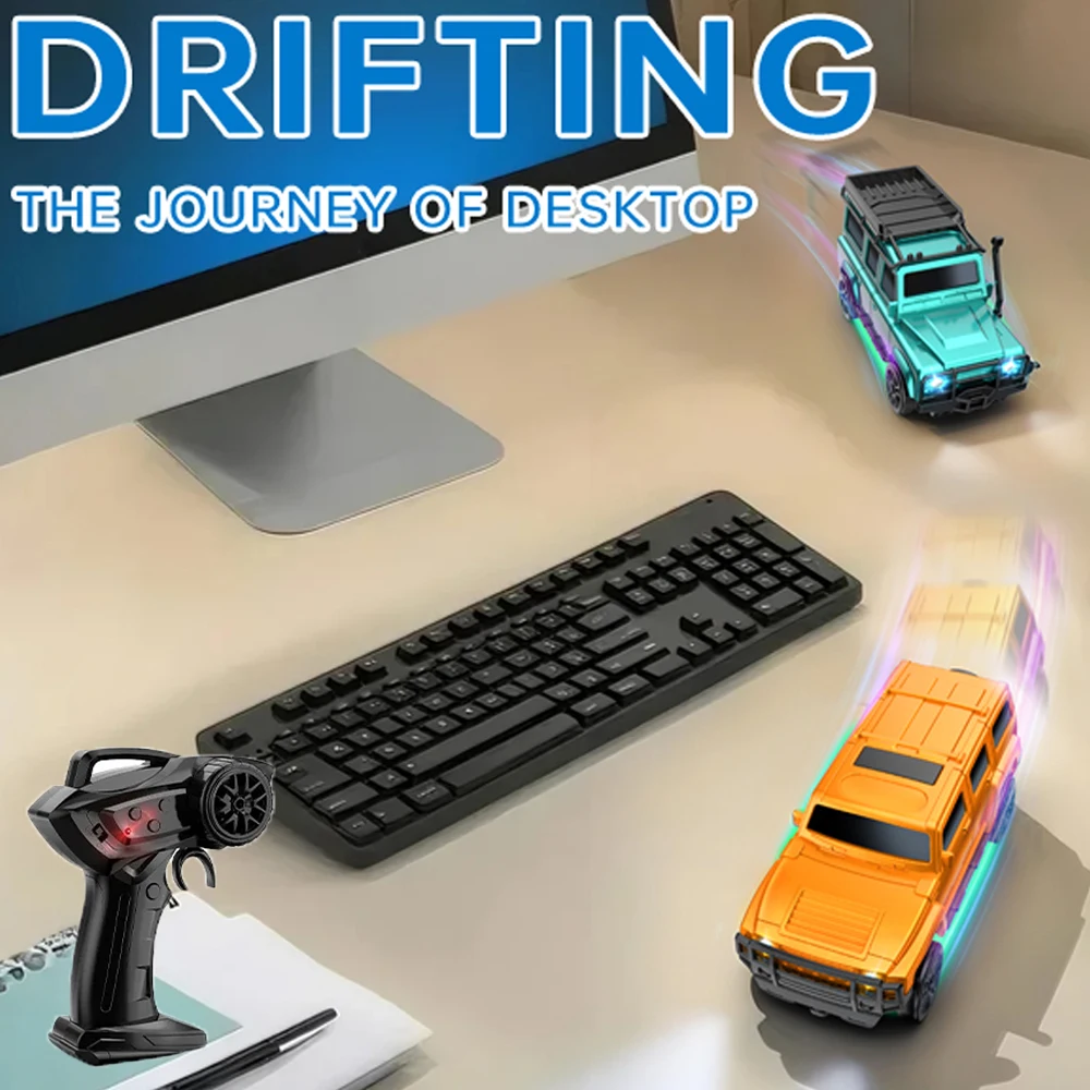 1/64 Mini Drift Rc Car 2.4G High Speed 4WD Remote Control Car 4WD CRAWLER Radio Controlled Mini Racing Model Boy Toy Gifts