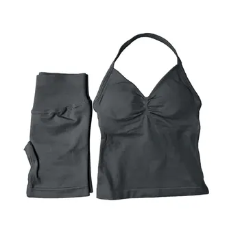 Ensemble Yoga 2 Pièces Short Femme