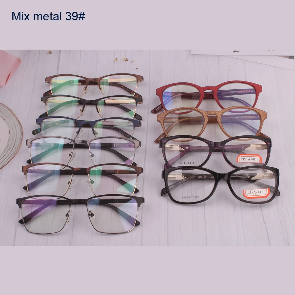 

Mix wholesale New branded design metal glasses women glasses cat eye gril student computer oculos de grau femininos gafas de sol