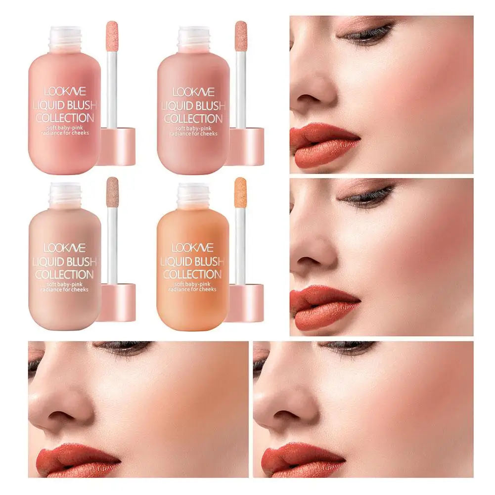 

New Liquid Cheek Blush Facial Nourishing Blusher Gel Cream Multi-purpose For Eyes Lips Makeup Blush Stick Cosmetics W4Q0
