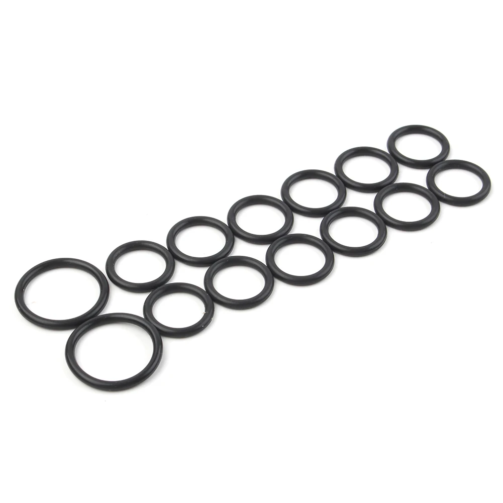 14pcs/set Car Turbocharger Oil Water Coolant Line Gasket Orings Rubber Kits for BMW N54 Z4 X6 335is 335xi 740i 740Li 135i