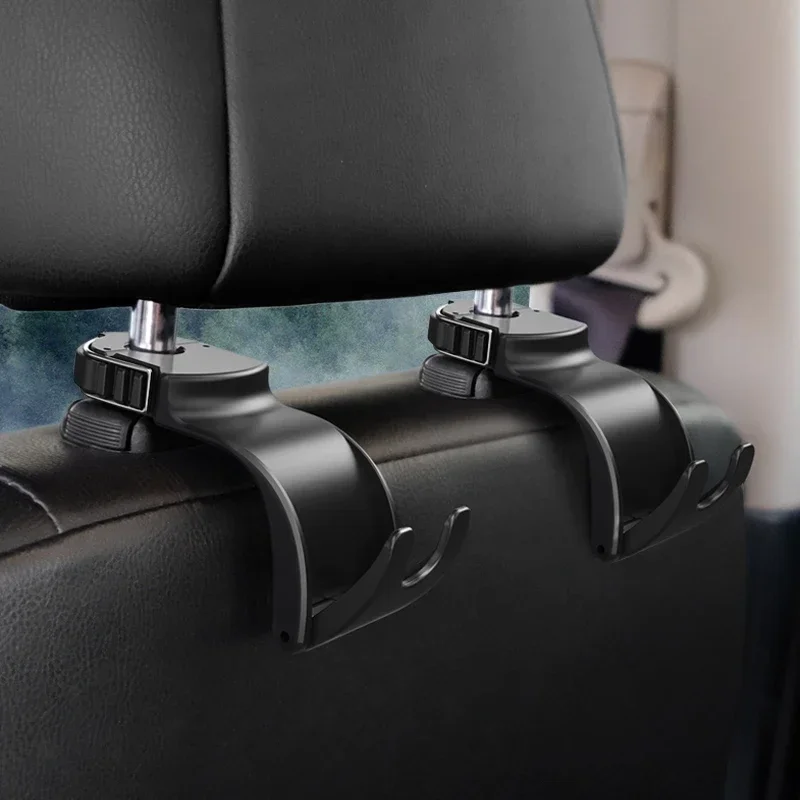 2 ganci per poggiatesta auto, ganci per seggiolino auto 2 in 1 con supporto per cellulare, gancio universale per auto | Leroy Merlin