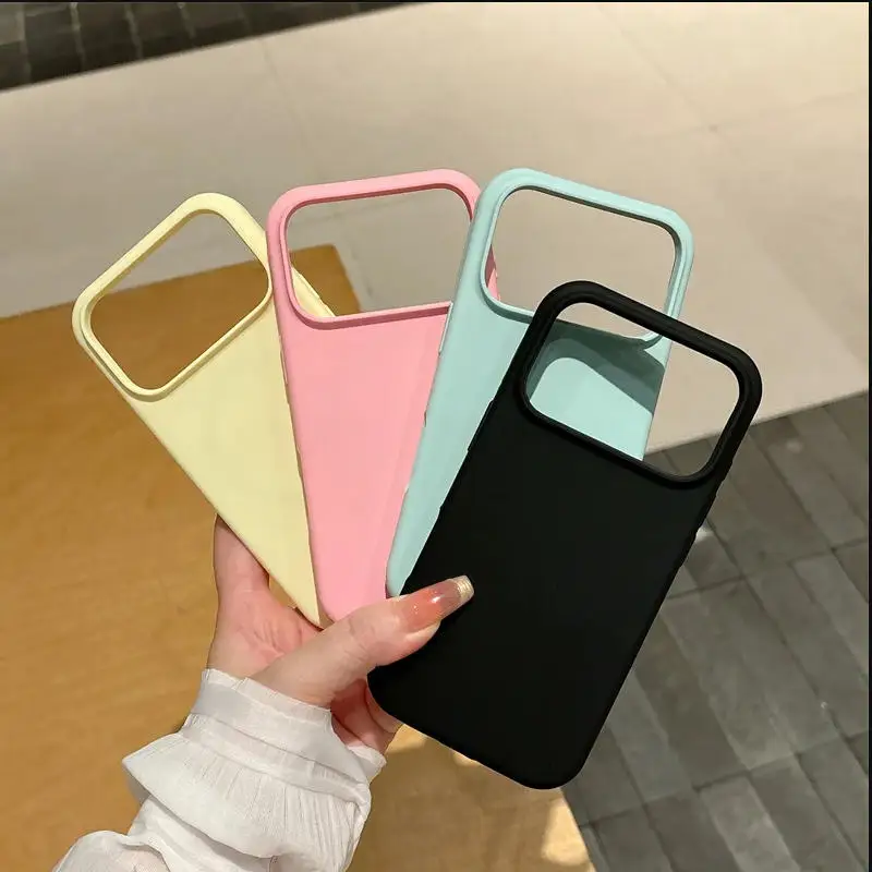Premium Liquid Silicone Phone Case with Protective Box Cover