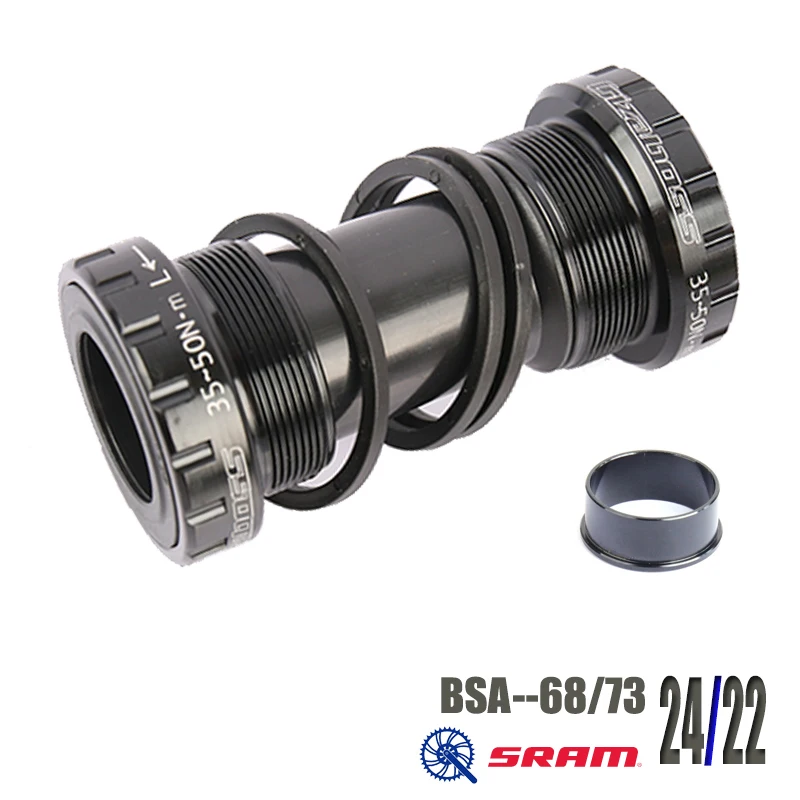 GIZABOSS BSA BB30 BB386 PF30 BB79 PF92 Bottom Bracket Bicycle Axis MTB Road Bike Aluminum Alloy Waterproof Crank Set Axis Part,bicycle bottom bracket