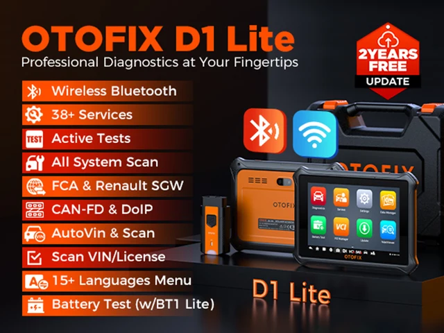 otofix d1 lite Bidirectional Scan Tool 2 Years Updates All System  Automotive Diagnostic Scanner CANFD&DOIP as AUTEL MK808BT PRO