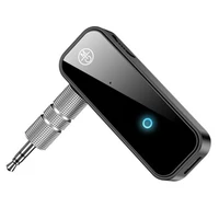 Bluetooth-Compatible 5.0 Transmitter Receiver 2 in 1 Jack Aux Dongle 3.5mm Audio Adapter for Handsfree Call for Car Audio Music - Image 5