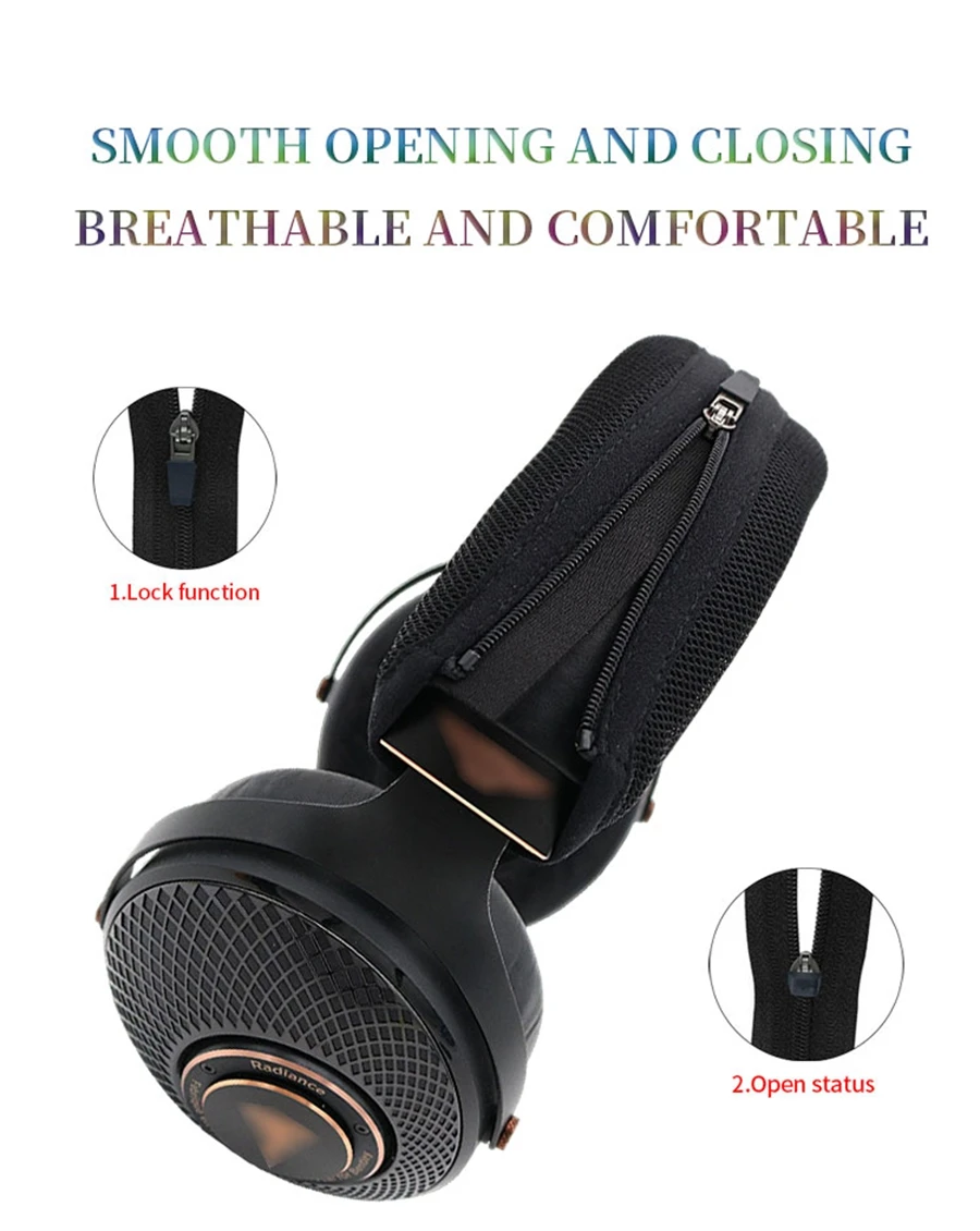 Headphone Head Beam Cover for Focal Radiance Earphone Protective Case Radiance Headset Headbeam Sleeve