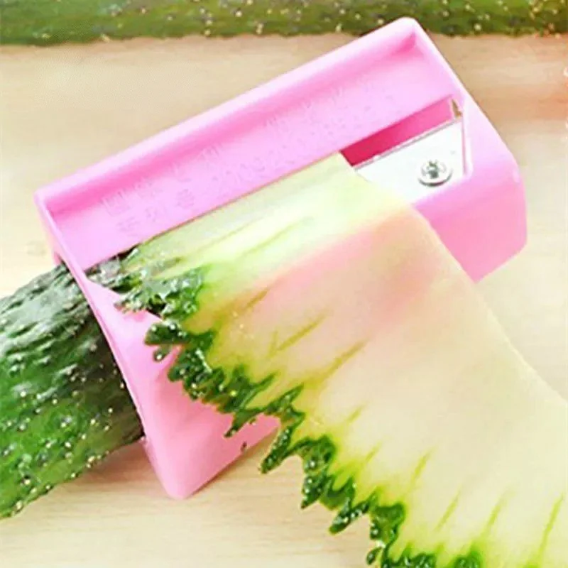 

Carrot Cucumber Sharpener Peeler Kitchen Tool Vegetable Fruit Curl Slicer Cooking Gadget Home Gadgets