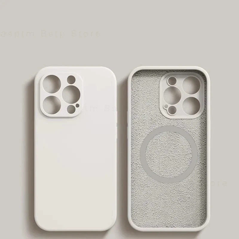 ตัวเลือกสินค้า ซิลิโคนเหลวรุ่นใหม่สำหรับเคสแม่เหล็ก Magsafe คุณภาพสูง