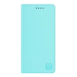 Luxury Leather Flip Magnetic Book Cover Wallet Case for Zenfone 11 Ultra (Light green)