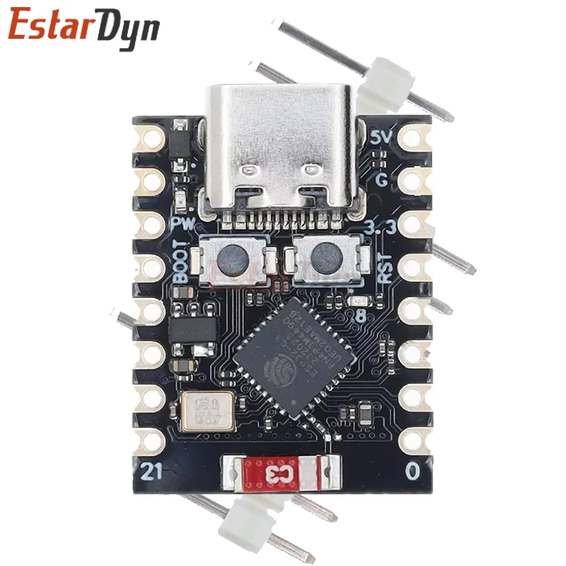 รูปสินค้า บอร์ดพัฒนา ESP32-C3 Mini ครบเครื่อง WiFi+Bluetooth