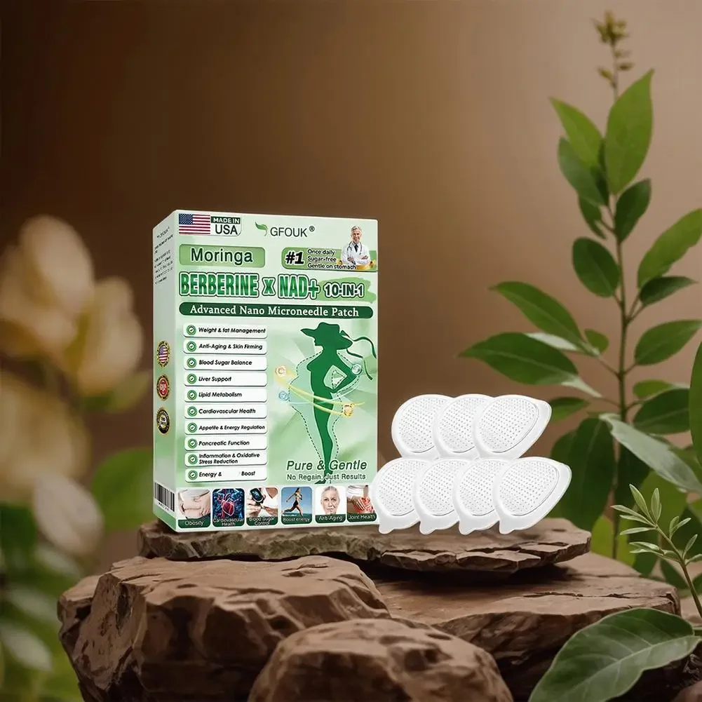 Patch amincissant nano microneedle berberine nad raffermissant corps_voghion.com