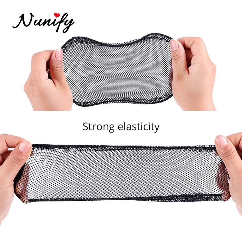 2026 NEWNunify 1-5Pcs/Lot 포니테일을 아름답게 만드는 고품질 헤어 네트 여성 헤어 도구 포니테일 아프로 번 가발 캡 헤어네트