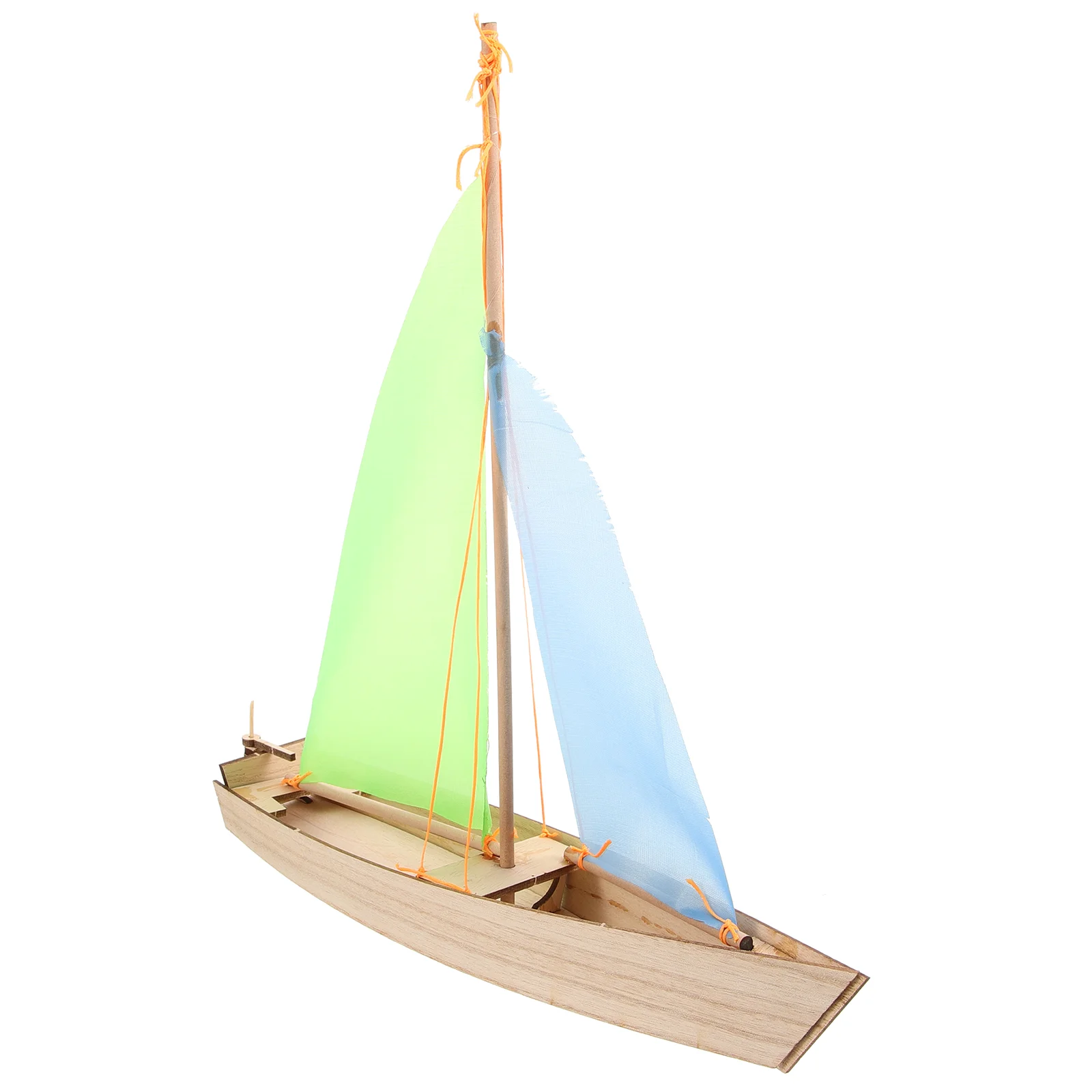 Wood Sailboat Puzzle 3D Wooden Sailboat Assembly Sailboat Woodcraft Model Decor Boat Model Sailing Ships Kids Diy Crafts Ocean