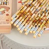 Capibala Pencils with Erasers Cute People Writing Pencils Cartoon Animals Wooden Pencils Student Stationery Gifts Party Gifts 4